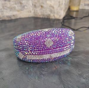 Bright Rhinestone Oversized Sunglasses Case